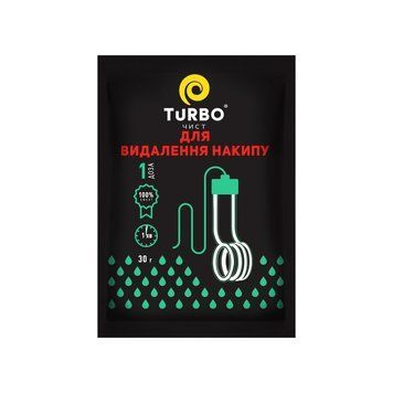 Засіб TURBOчист для видалення накипу 30 г (4820178061902) В00356942 фото