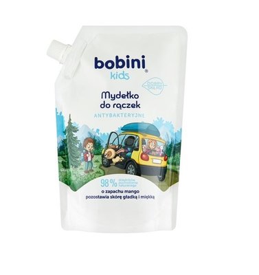 Дитяче мило для рук Bobini Kids дой-пак 300 мл (5900931033304) 000077556 фото