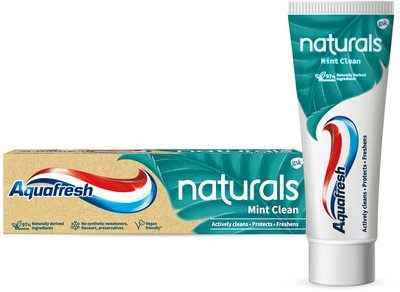 Зубна паста Aquafresh М'ятне Очищення з натуральними компонентами 75 мл (5054563120281) В00302116 фото