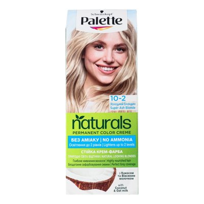 Фарба для волосся Palette Naturals 10-2 Холодний блондин 110 мл (3838824171180) В00292099 фото
