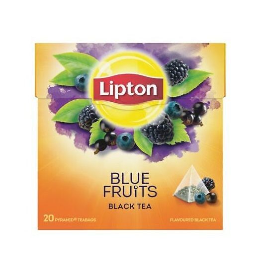 Чай Lipton Blue Fruits чорний 36 г (7310390855122) 000074484 фото