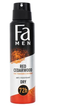Антиперспірант чоловічий Fa Men Red Cedarwood 150 мл (9000101641356) В00292141 фото