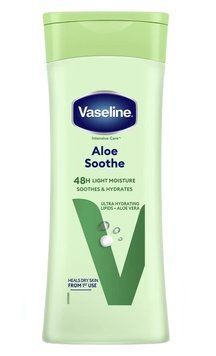 Лосьйон для тіла Vaseline Intensive Care з Алое для зневодненої шкіри 400 мл (8712561482318) В00351402_U фото