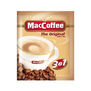 Кавовий напій MacCoffee 3в1 Блок 25шт * 20г (8887290101004) 000007823 фото