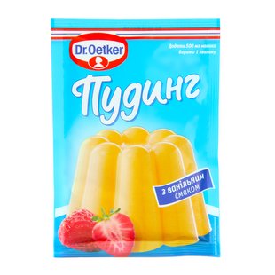 Пудинг Dr. Oetker со вкусом Ванили 40 г (5941132002287) 000027907 фото