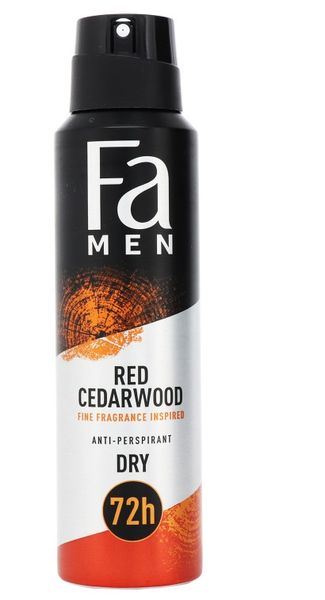 Антиперспірант чоловічий Fa Men Red Cedarwood 150 мл (9000101641356) В00292141 фото