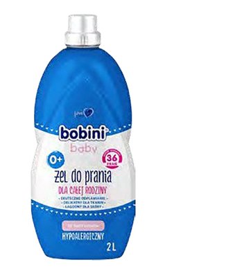 Жидкость для стирки Bobini для детской одежды 2 л (5900465248663) 000076512 фото