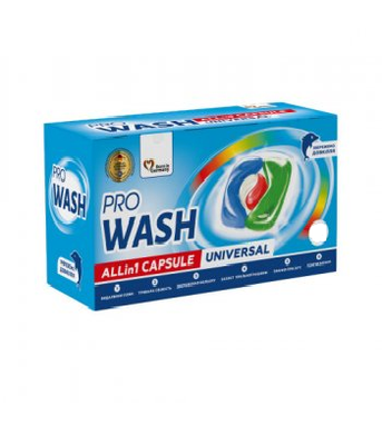 Засіб для прання у вигляді капсул Pro Wash 78 шт (4260637723000) В00299657 фото