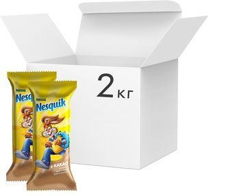 Упаковка вафельных конфет Nesquik Какао классическая 2 кг. (4823000921146) 000080380 фото