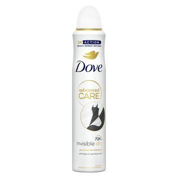 Антиперспирант аэрозоль Invisible dry Advanced care Dove 200 мл. (8720181292088) В00333871_U фото