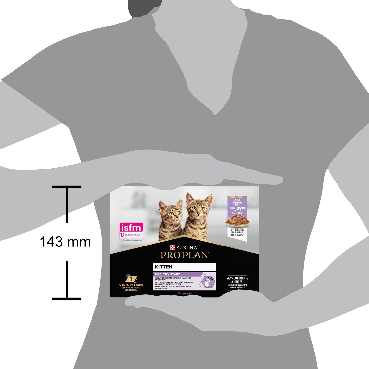 Влажный корм Purina Pro Plan Veterinary Diets Junior Nutrisavour Кусочки с индейкой для котят 10 шт х 85 г (7613034767646) 000078645 фото