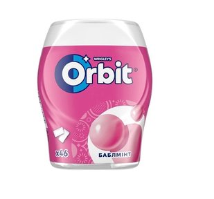 Жувальна гумка Orbi Bottle Баблмінт 64 г (4009900537445) 000078821 фото