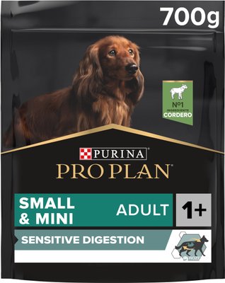 Сухой корм PRO PLAN Small&Mini Adult Sensitive Digestion для собак с чут.кожей, с ягненком 700 г(7613036611299) 000029937 фото