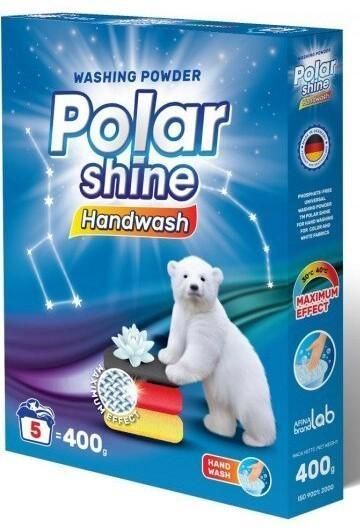 Пральний порошок Polar Shine ручний універсал 400 г (4260402861104) В00303220 фото