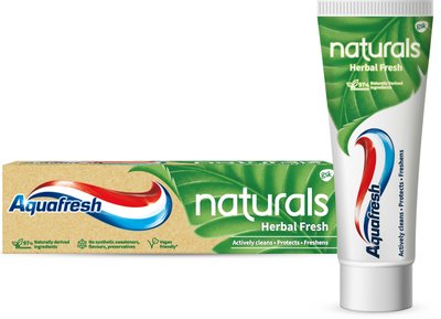 Зубна паста Aquafresh Трав'яна свіжість з натуральними компонентами 75 мл (5054563120267) В00302117 фото