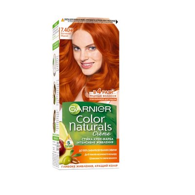 Фарба для волосся Garnier Color Naturals 7.40 Вогненний мідний 110 мл (3600541265080) В00002659 фото