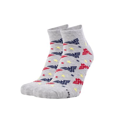 Жіночі бавовняні шкарпетки ТМ Дюна 5303р.23-25 світло-сірі мал. 3303 дюна, (4823094650526) В00291867 фото