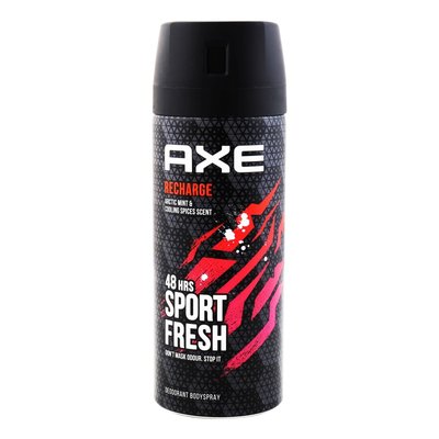 Дезодорант-аерозоль чоловічий Axe Sport Fresh Recharge (8714100895603) В00276612 фото