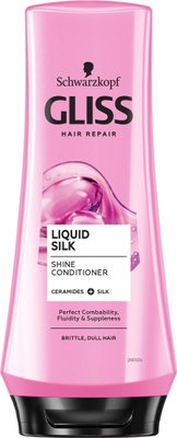 Бальзам Gliss Kur Liquid Silk Conditioner 200 мл (3838824086699) В00313849 фото