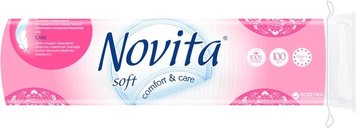 Ватні диски Novita Soft 100 шт. (4823071615807) В00148721 фото