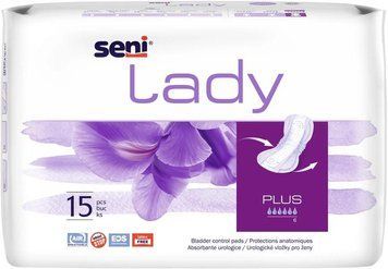 Прокладки урологічні Seni Lady Plus 15 шт (5900516699154) В00296244 фото