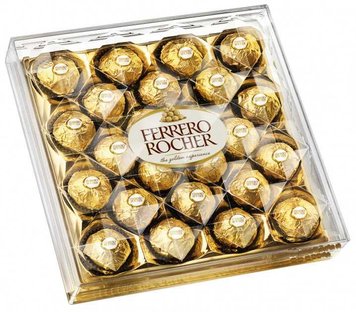 Конфеты Ferrero Rocher Бриллиант 300 г. (8000500009673) 000028321 фото