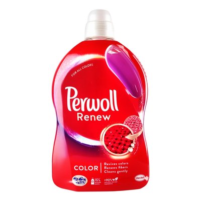 Гель для прання Perwoll Renew Color для кольорових речей 2.97 л (9000101576061) В00300703 фото