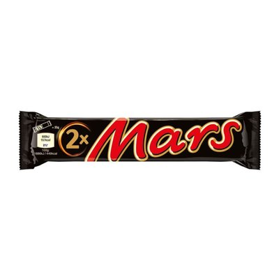 Батончик MARS х2 с нугой и карамелью 70 г (5000159408301) 000025443 фото