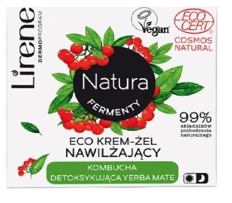 Увлажняющий крем-гель Lirene Kombucha, 50 мл. (5900717757714) 000073207 фото