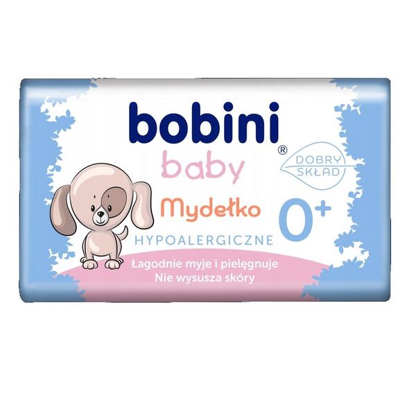 Мыло детское Bobini Baby твердое 90г (5900931033083) 000074486 фото