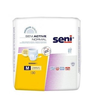 Підгузники для дорослих SENI ACTIVE Normal medium 30 шт (5900516693879) В00316109 фото