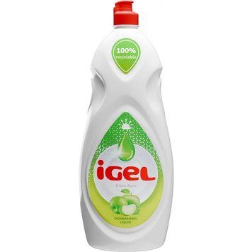 Гель для мытья посуды iGel Green Apple 900 мл. (5999577880281) В00356815 фото