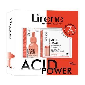 Подарунковий набір для догляду за обличчям Lirene Acid Power крем для обличчя 50 мл. + сироватка для обличчя 30 мл. (5900717730724) В00309347 фото