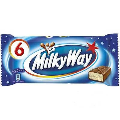 Батончик Milky Way з суфле мультипак 6*21.5 г (5000159514668) 000027287 фото