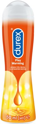 Інтимний гель-змазка Durex Play Warming із зігріваючим ефектом (лубрикант) 50 мл (4820108005334) В00301297 фото