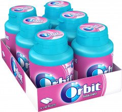 Жувальна гумка ORBIT Bottle Bubblemint в баночках 6шт*64г (4009900482417) 000026478 фото