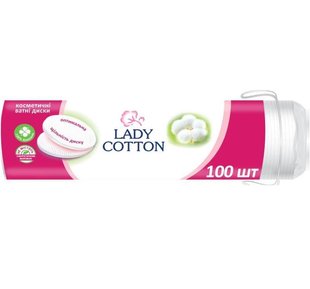 Ватні диски Lady Cotton, 100 шт. (4744246013191) В00144914 фото