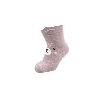 Шкарпетки дитячі махрові DUNA 4122 р.14-16 (86-92), темно-бежевий В00321908 фото