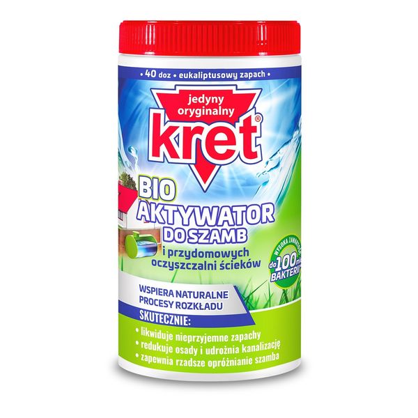 Биоактиватор для выгребных ям KRET BIO 1 кг (5900931032635) 000074493 фото
