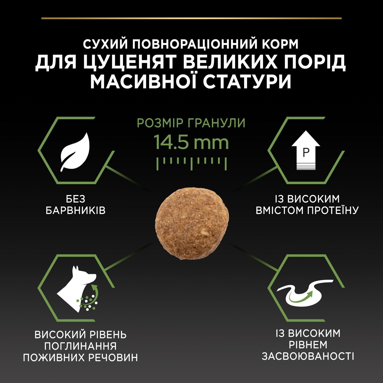 Сухой корм для щенков больших пород Purina Pro Plan Dog Large Puppy Robust с курицей 12 кг (7613035120341) 000029986 фото