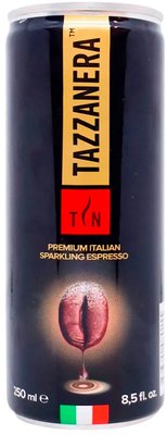 Кофейный напиток газированный Tazzanera 250 мл (8886300080155) 000070873 фото