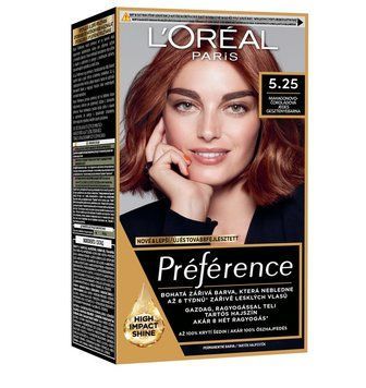Устойчивая гель-краска для волос L'Oreal Paris Recital Preference 5.25 - Каштановый перламутровый 174 мл (3600010013396) В00315223 фото