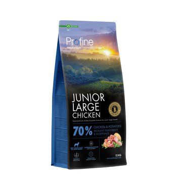 Корм сухой Profine Junior Large Chicken and Potatoes д/щенков и юниоров больших пород курица и картофель 12 кг (8595602569960) S1111185923 фото