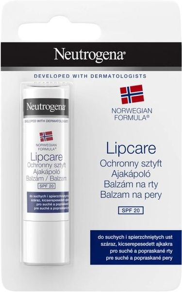 Помада Neutrogena Норвежская формула SPF 20 5 мл (3574660271096) В00305622 фото