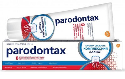 Зубна паста Parodontax Комплексний захист Екстрасвіжість 80 мл.(5054563093257) В00283726 фото