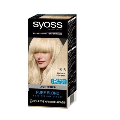 Фарба для волосся SYOSS 3-5 Платиновий освітлювач 135 мл (9000100929820) В00288383 фото