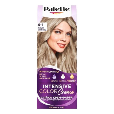 Фарба для волосся Palette ICC 9-1 Холодний світлий блонд 110 мл (9000101704112) В00301924 фото