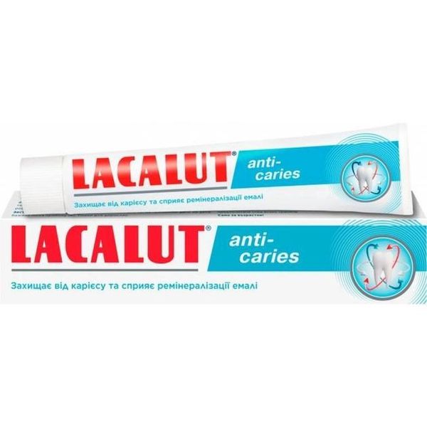 Зубна паста Lacalut Anti-caries 75 мл (4016369694534) В00281809 фото