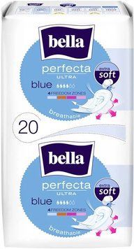 Гигиенические прокладки Bella Perfecta Ultra Blue 20 шт (5900516305888) В00314165 фото