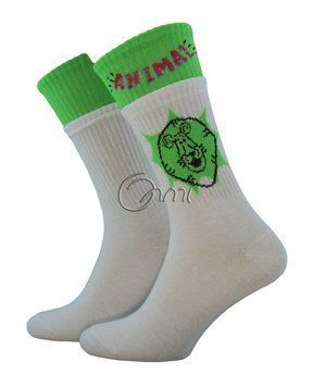 Шкарпетки універсальні Madagaskar в рубчик DUNA 5521 р.21-23 (35-37), білий В00336033 фото